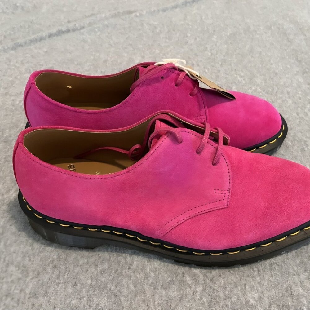 Pink Suede Dr Martens